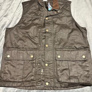 Men's Dark Brown Outdoor Vest